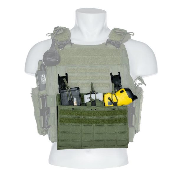 Roo Pouch Mission Flap Placard highlighted on the RISE Tactical Carrier