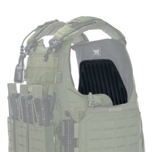 Air Vent Panel placement shown on the inside back of the RISE Tactical Carrier